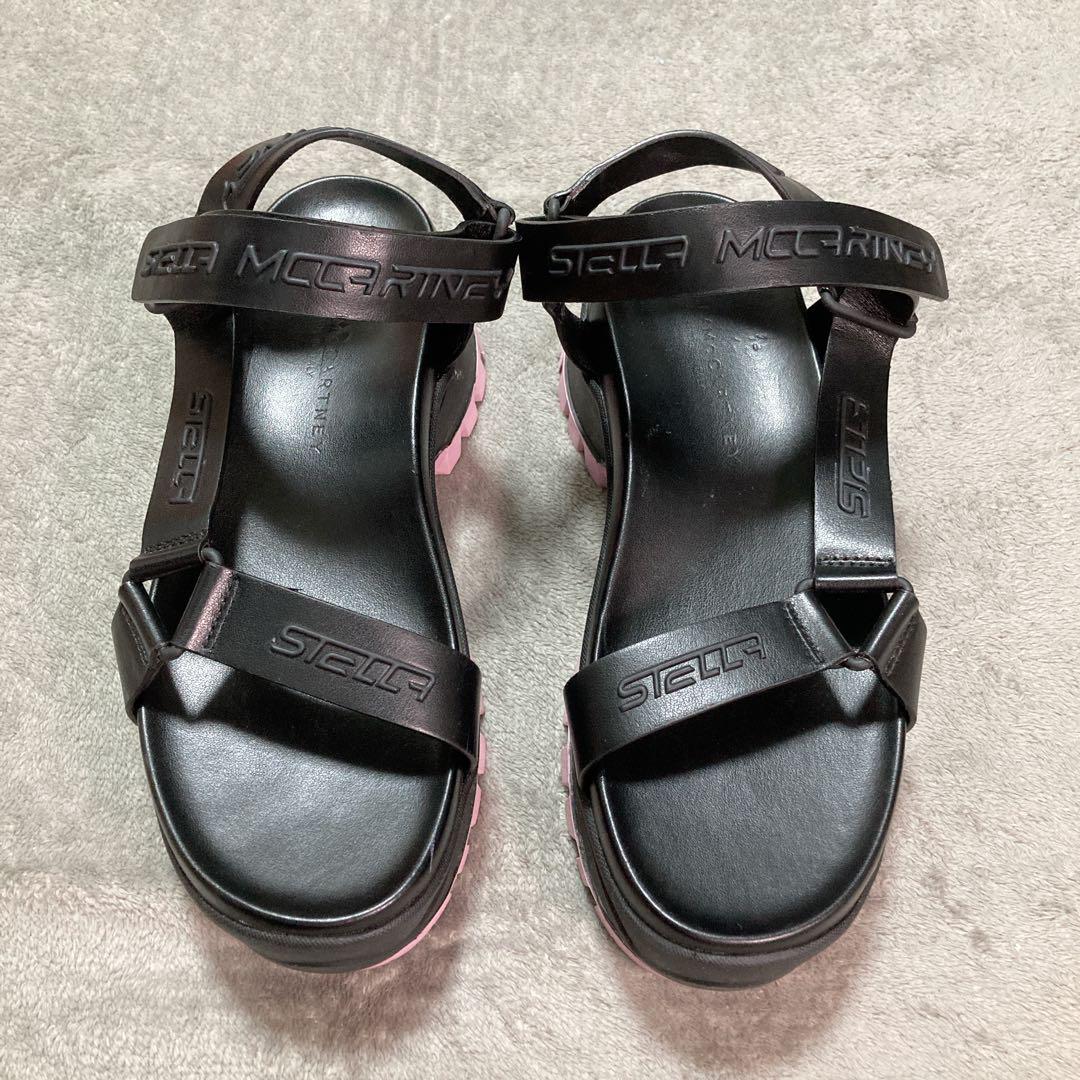 STELLA McCARTNEY トレース ストラップ サンダル スポサン 38