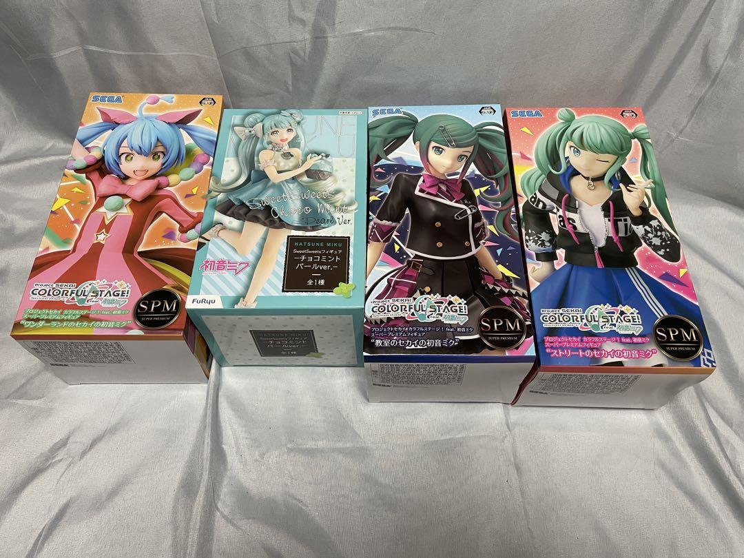 プロセカ 初音ミク SPMセット売り 初音ミク フィギュア 4体セット SPM - メルカリ