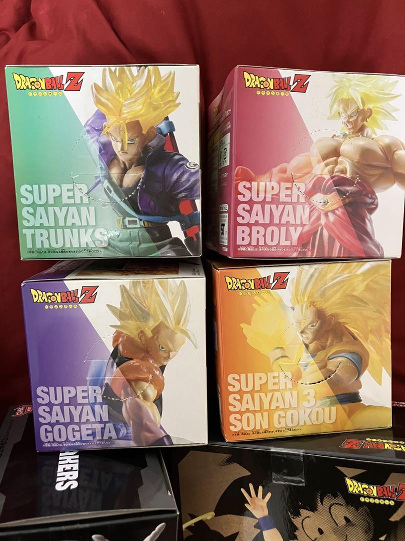 【予約】 ドラゴンボール組立式アクションポーズフィギュア4体&プライズ品 コミック・アニメ
