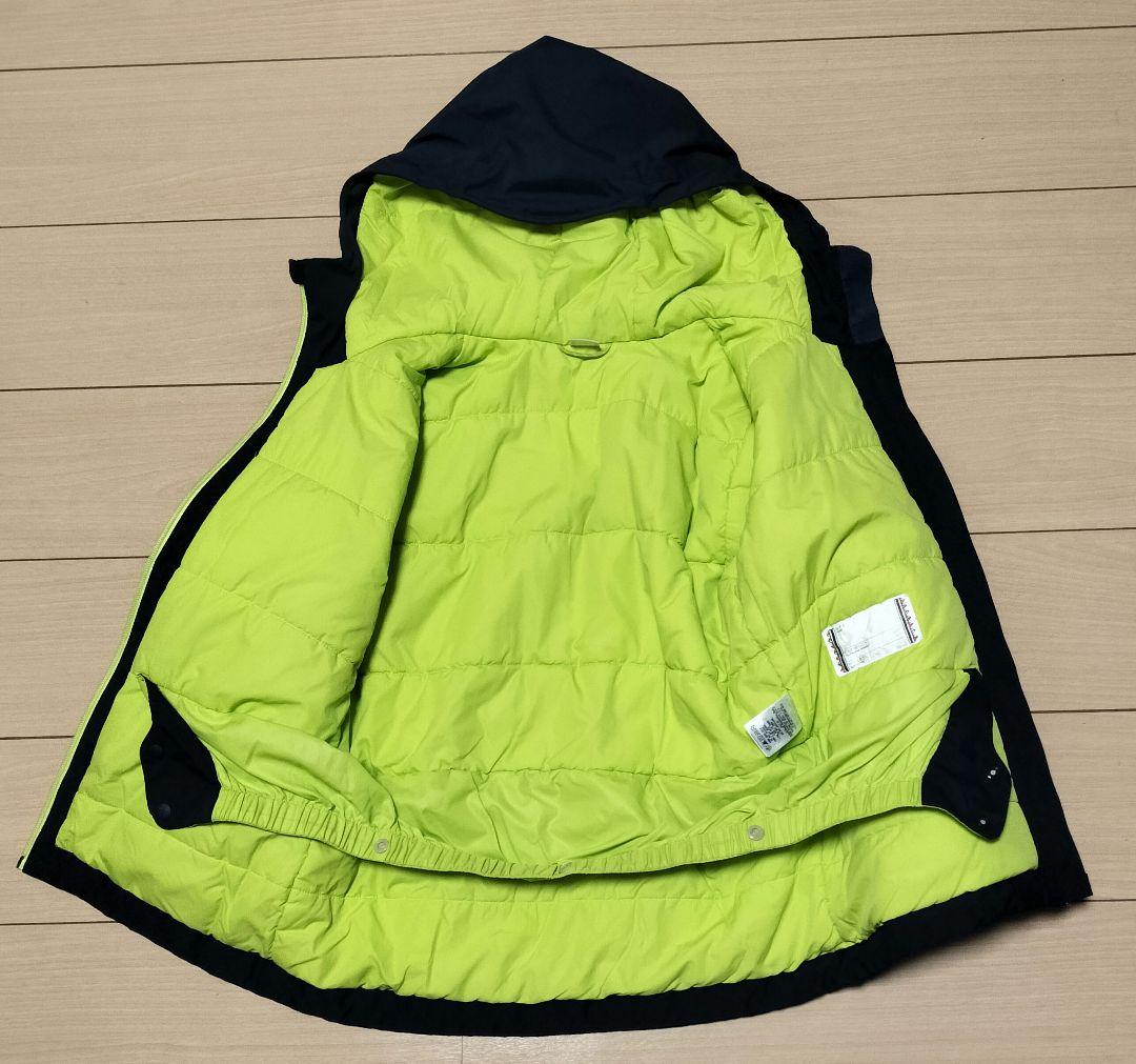 週末セール　美品 モンベル パウダーステップ ジャケット kids 140