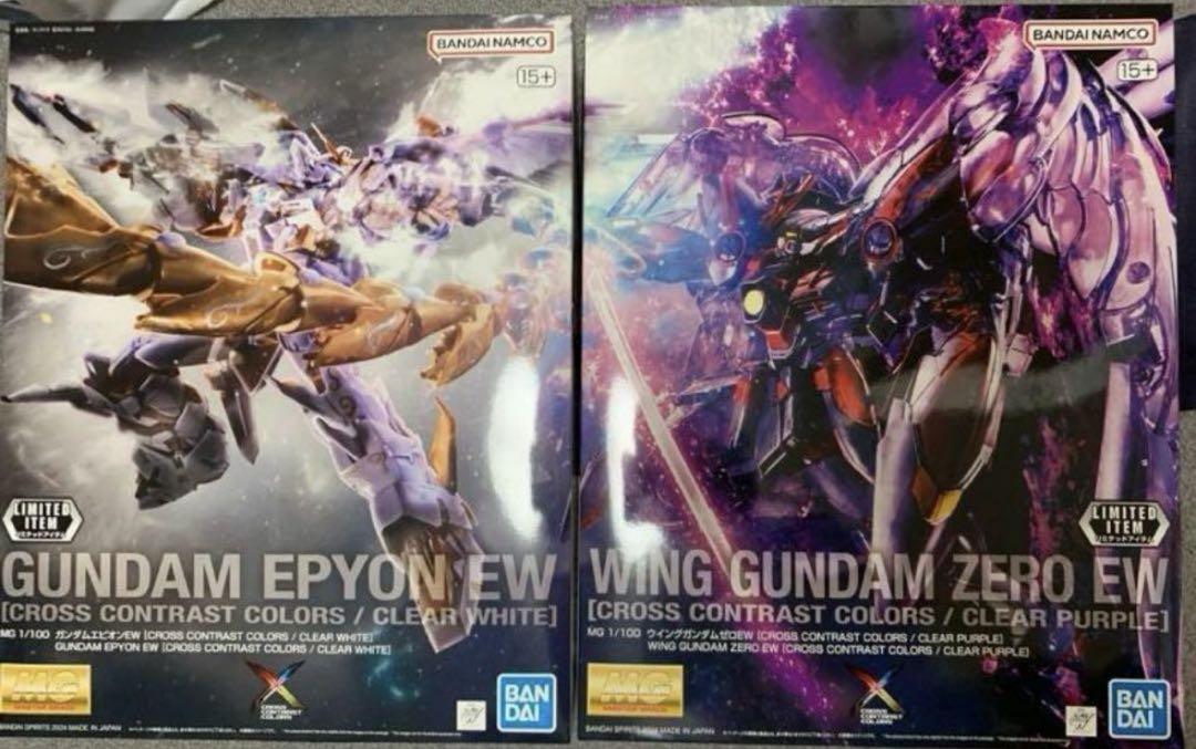 MG ウイングガンダムゼロEW＆ガンダムエピオン CROSS CONTRAST