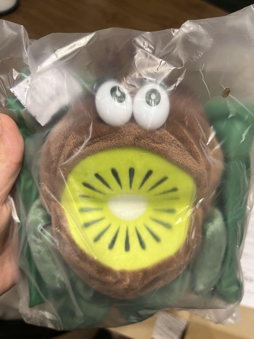 InRed 7月号付録 キウイブラザーズ ぬいぐるみエコバッグ　エラー品