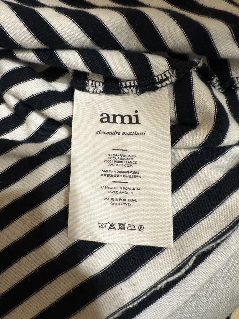 ami parisボーダー 長袖カットソー ウィメンズ M size
