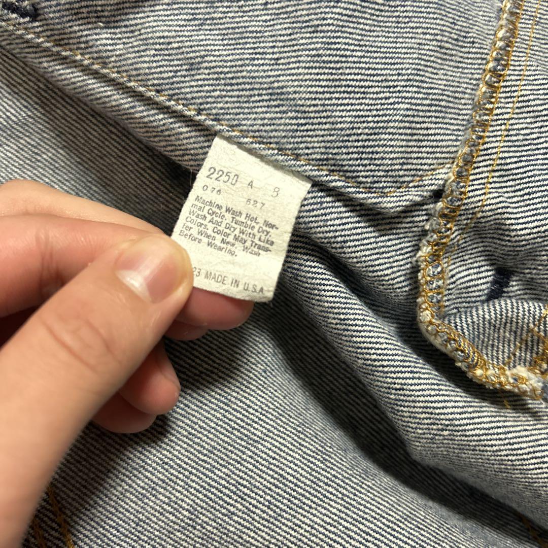 LEVI STRAUSS & CO. 70506-0217 サイズ40 80s Levi's 70506-0216 デニムジャケット サイズ40 リーバイス