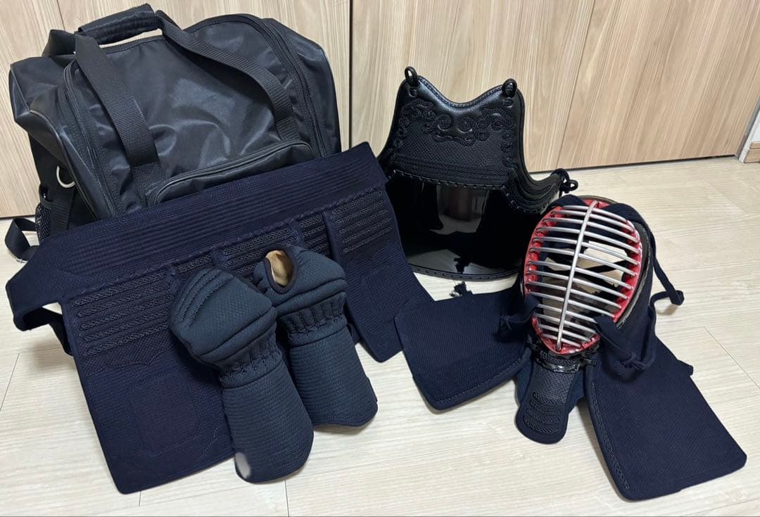 剣道 防具セット 面 胴 垂れ 小手 バッグ目立った傷や汚れなし