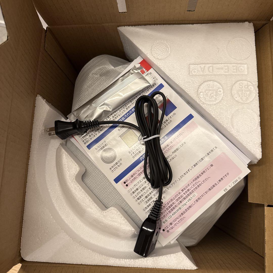 【美品】象印　スチーム式加湿器　EE-DE50-HA グレー