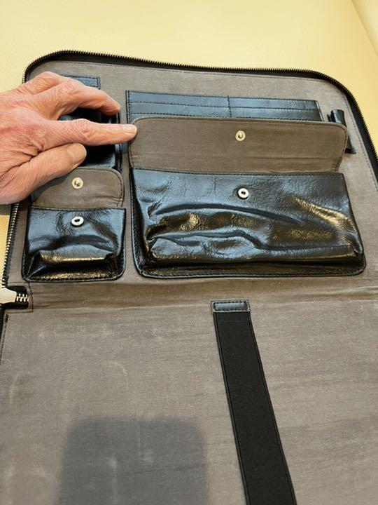 100%新品高品質 HOUDY 牛革クロコ型押し ドキュメントケース qJ2ph-m46875812211 限定品得価