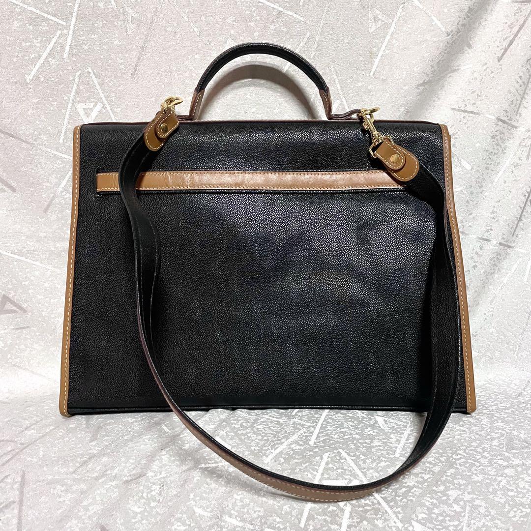 未使用美品【ランセル/LANCEL】ヴィンテージ ビジネスバッグ 2way