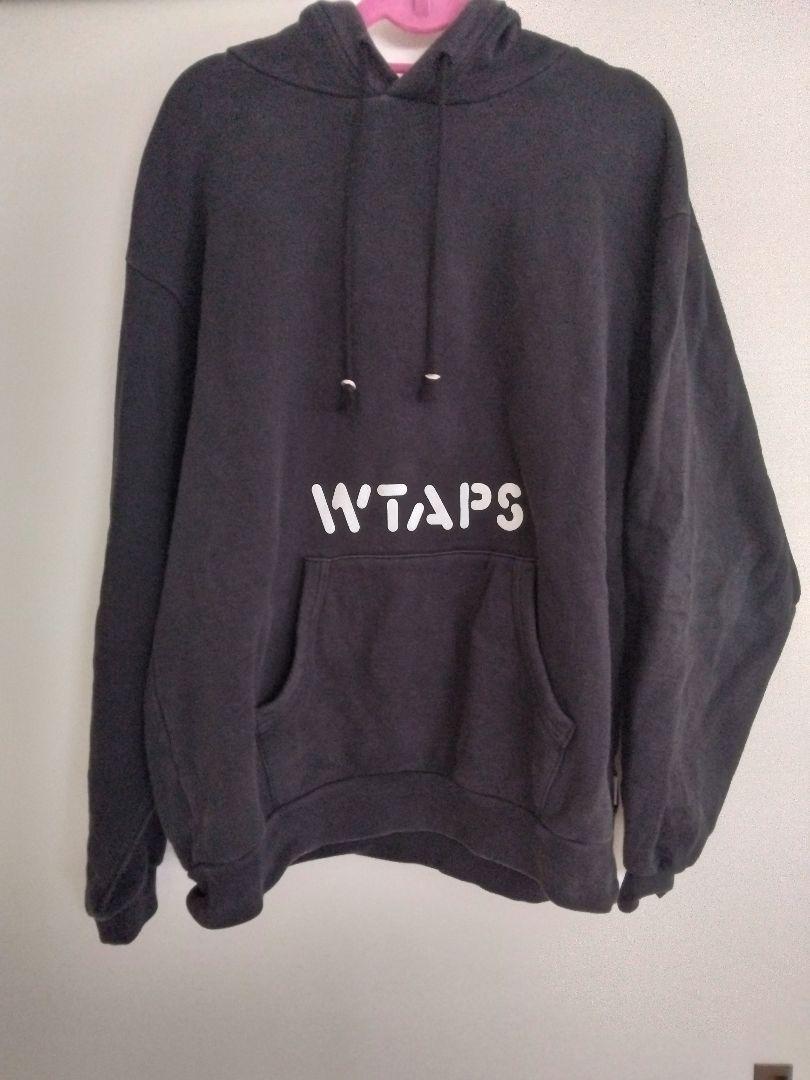 WTAPS ブラックパーカー サイズX 03