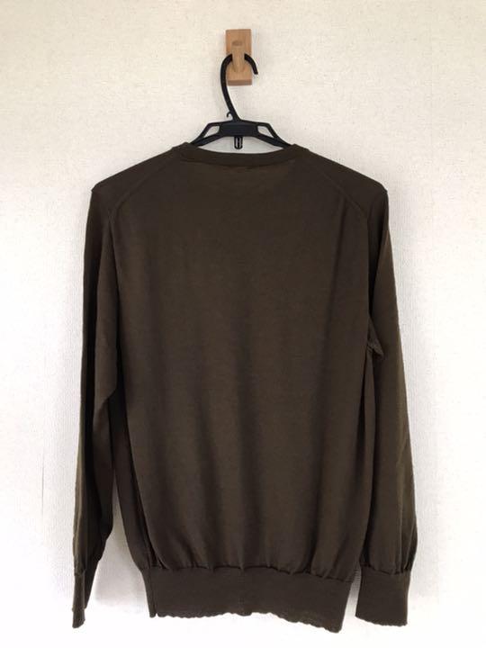 にとどまっ✳ なおき様専用 18Gウールクルーネックニット brown 4kLIC-m46877702826 comoli ❾のサイズ
