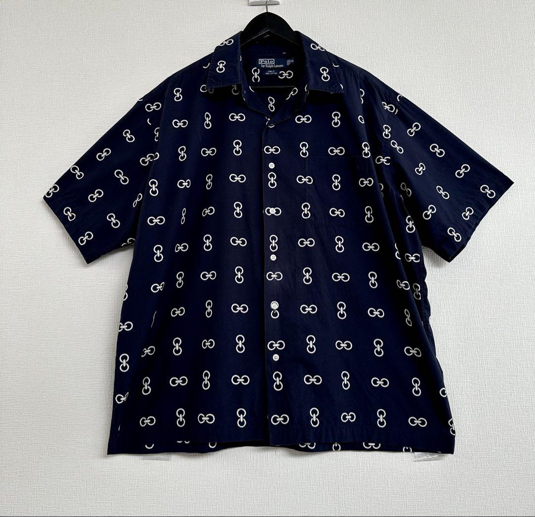 超スペシャル 90s ラルフローレン LANCE チェーン 半袖シャツ XL