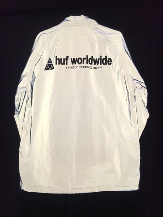 SALE新作 新品未使用 HUF リフレクター コーチジャケット Mサイズ xCO6d-m46882533600 好評NEW