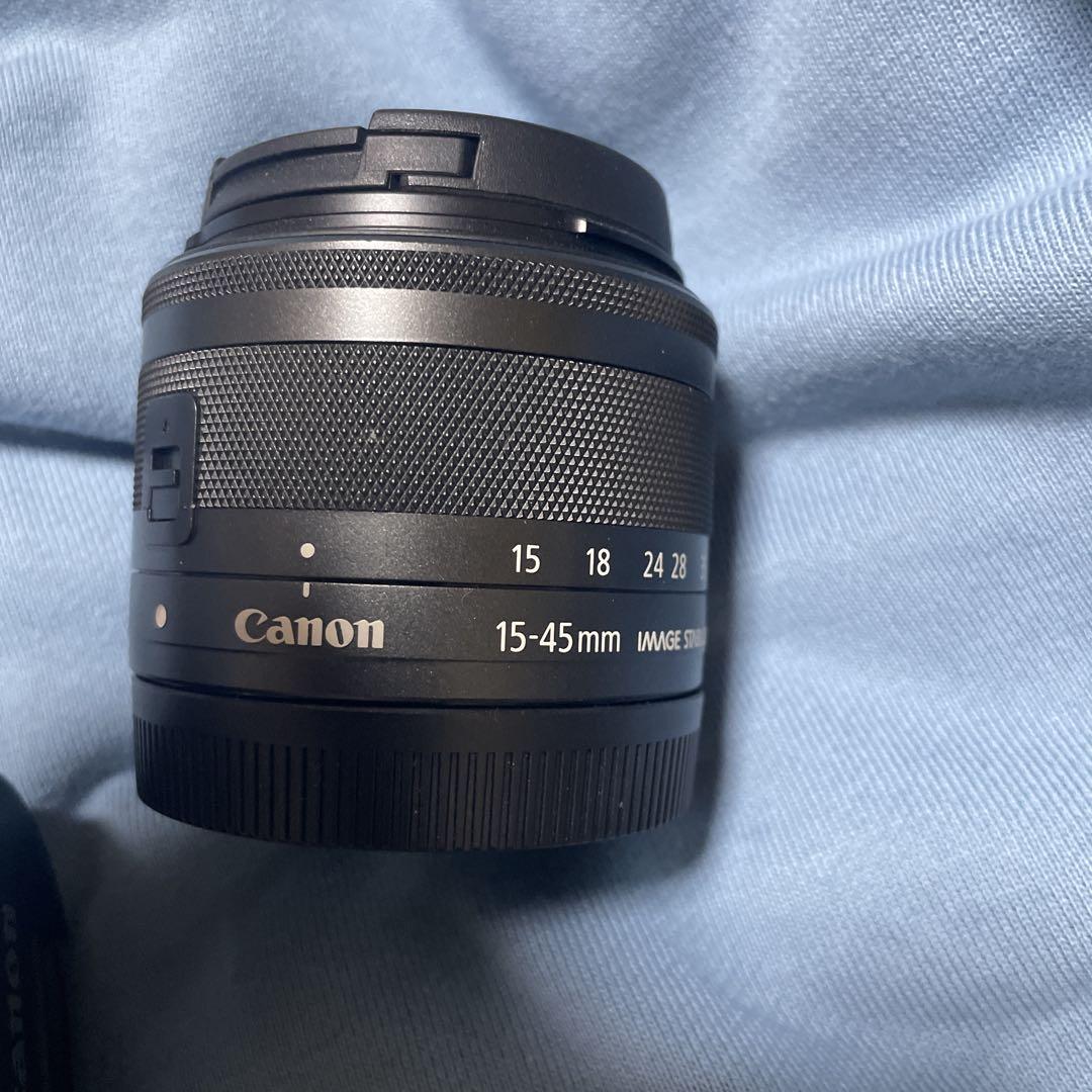 Canon EOS Kiss M ミラーレス一眼 カメラWレンズKIT
