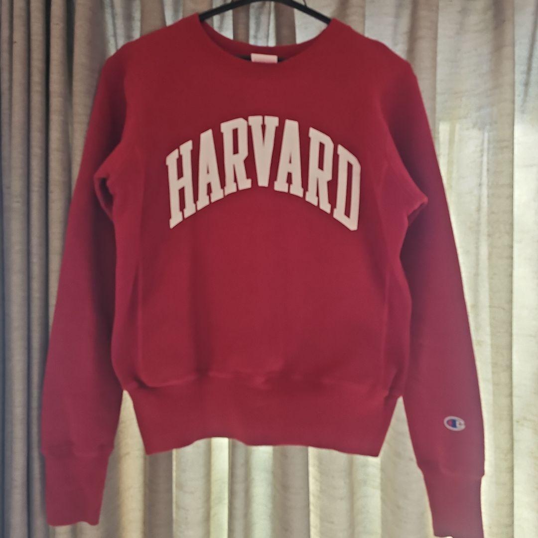 美品‼️Champion リバースウィーブ スウェット ハーバード 赤タグ
