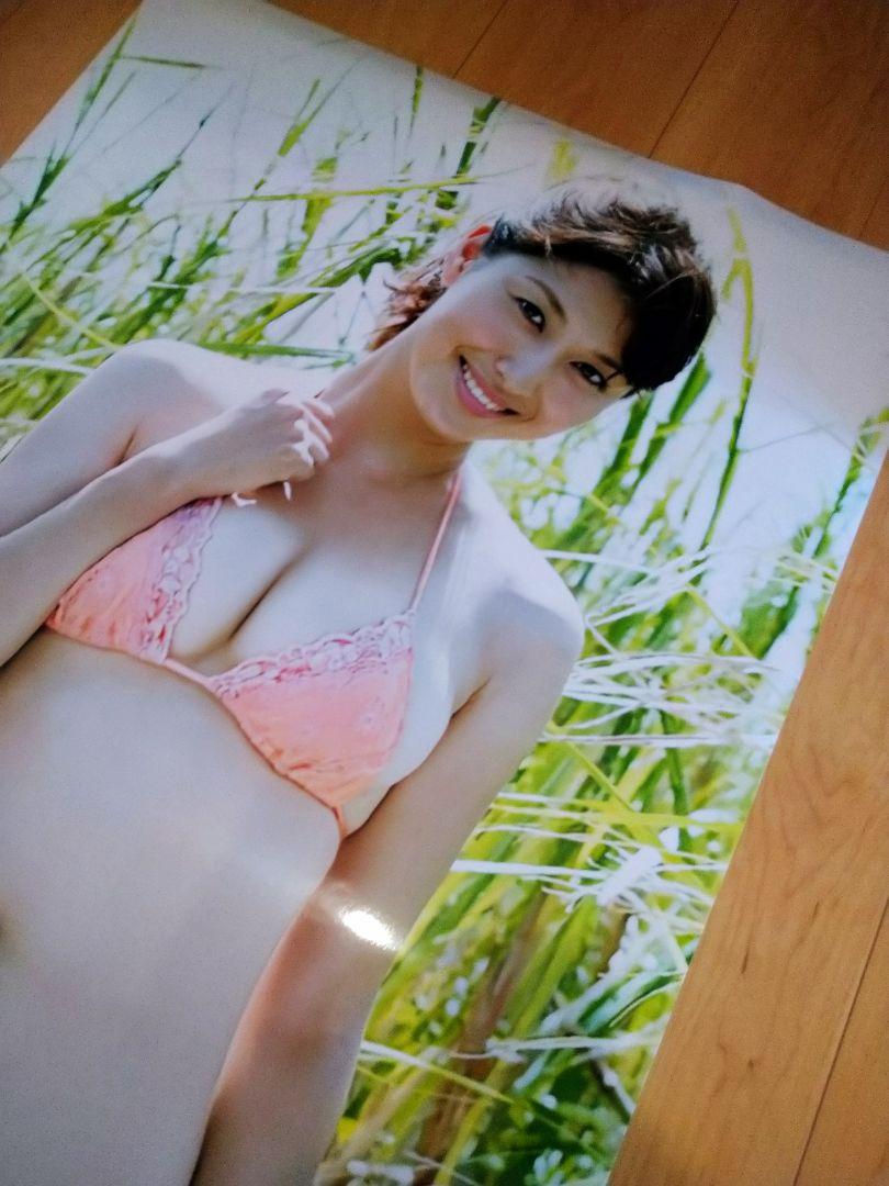 【最終出品につき最底値限界突破価格】　橋本マナミ　⑦　等身大ポスター　未使用