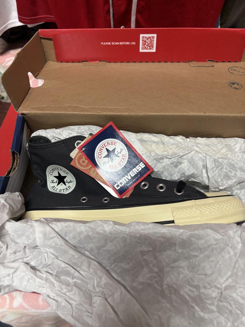 Converse All Star ハイカット ブラックスカル