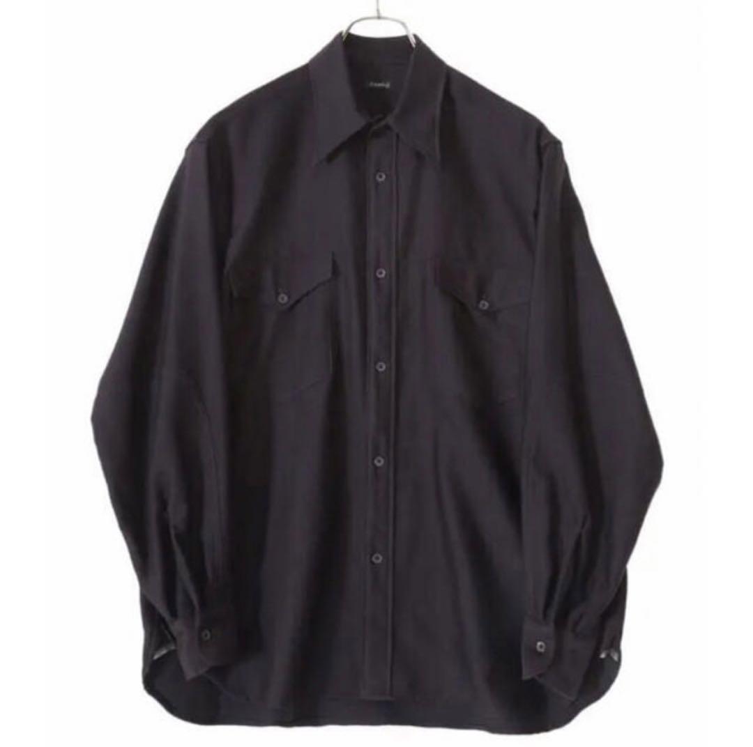 22aw  Comoli ウールモールスキンワークシャツ サイズ2  新品未使用