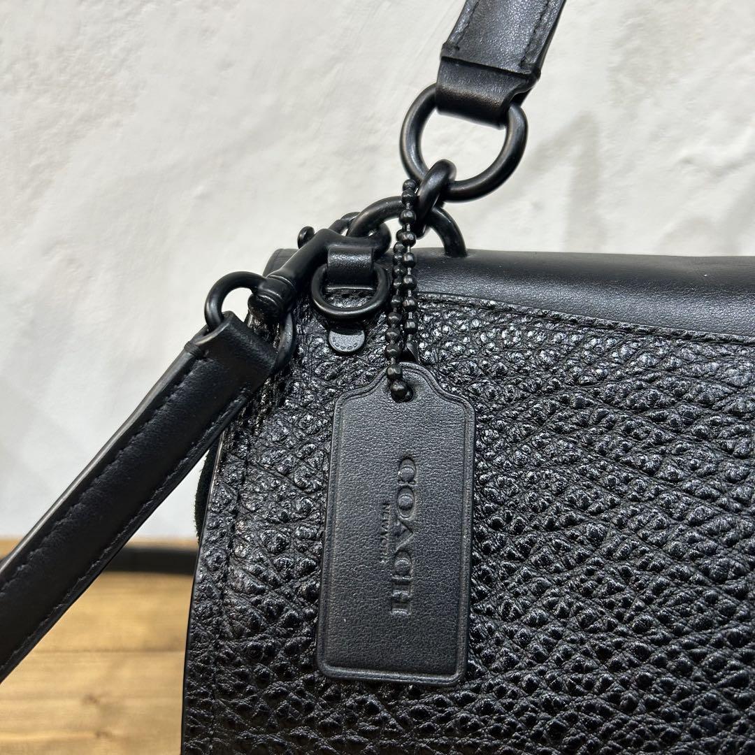 極美 COACH 2way ショルダーバッグ キャリーオール F22348