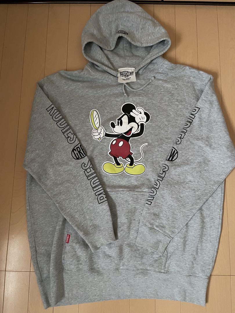 【RUDIE\'S x BYRDコラボ!ミッキーマウスパーカー】XXLサイズ