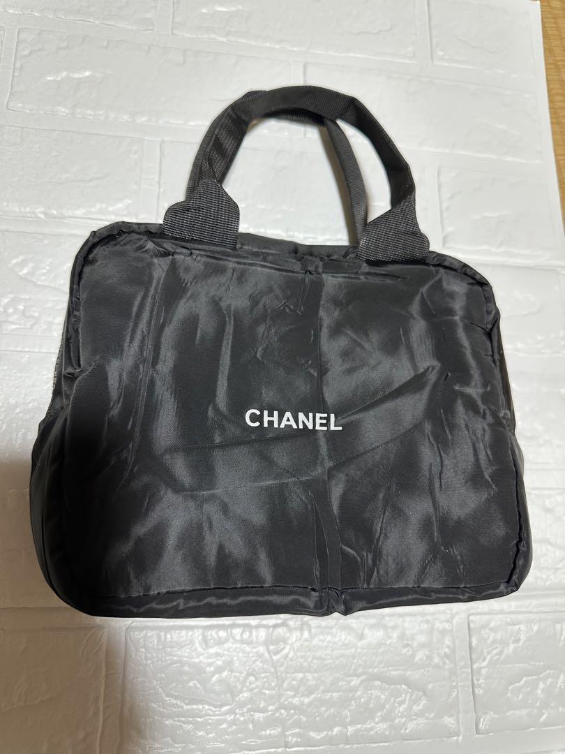 【CHANEL】　手さげバック　ブラック　新品　便利　男女問わず使えます