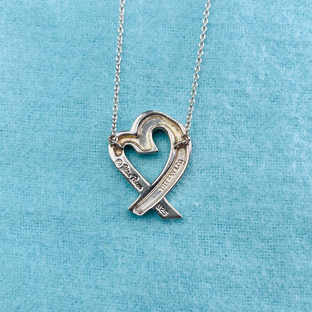 Tiffany & Co. ティファニー ネックレス ラビングハート SV925