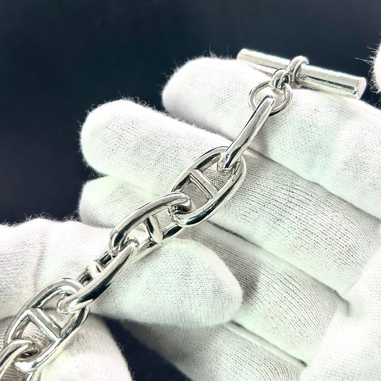 【OPEN記念】ヴィンテージ シェーヌダンクル シルバー ブレスレット メンズ