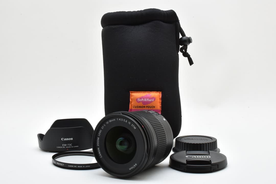 Canon EF-S 10-18mm IS STM目立った傷や汚れなし