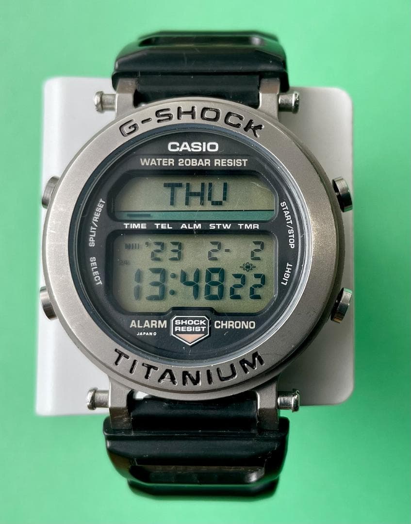 安く 買う 値下げ!CASIO G-SHOCK 初代MR-G MRG-1 スペアベルト付