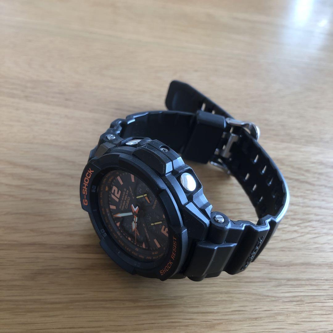 G-SHOCK GA-3000Bブラック/オレンジ