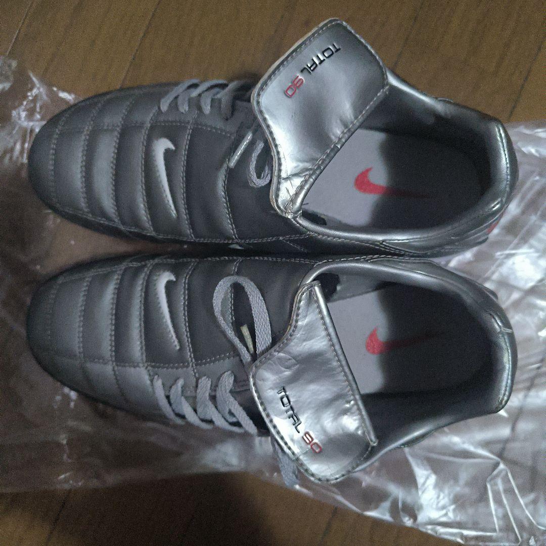 福袋 希少 廃盤 トレシュー サッカーシューズ シルバー TOTAL90 Nike シューズ