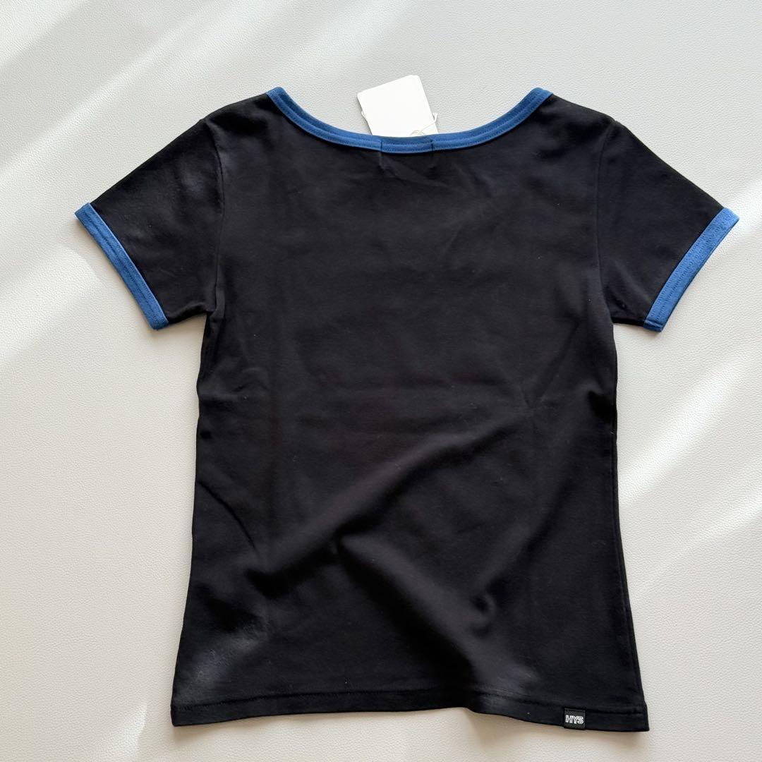 極美品 ヒステリックグラマー ヒスガール バタフライ プリント Tシャツ
