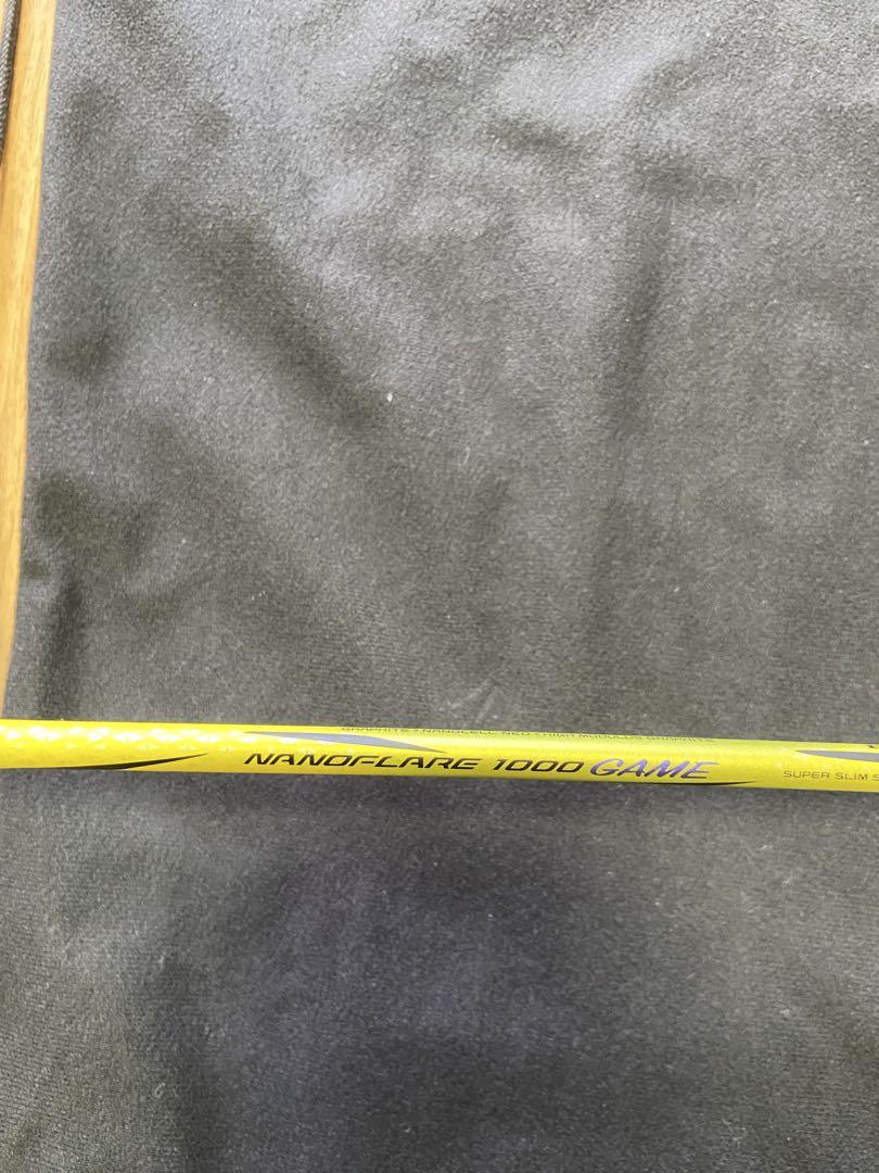 【美品】YONEX ナノフレア 1000 GAME