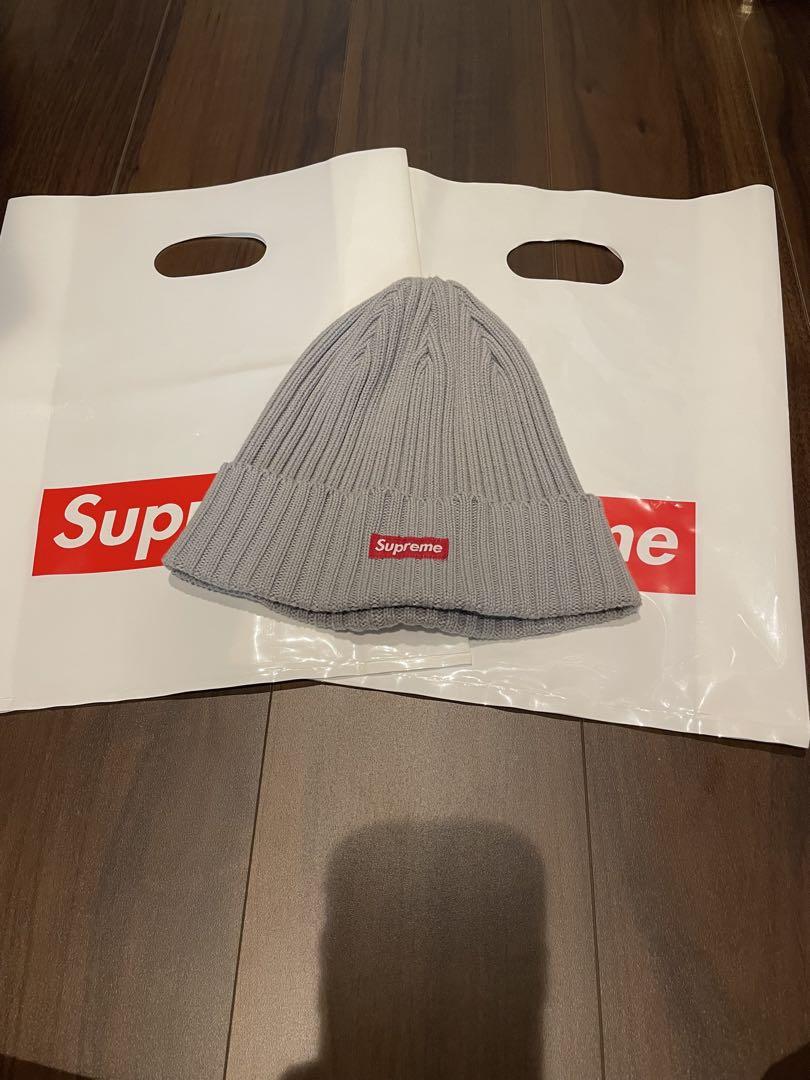 Supreme グレー ニット帽