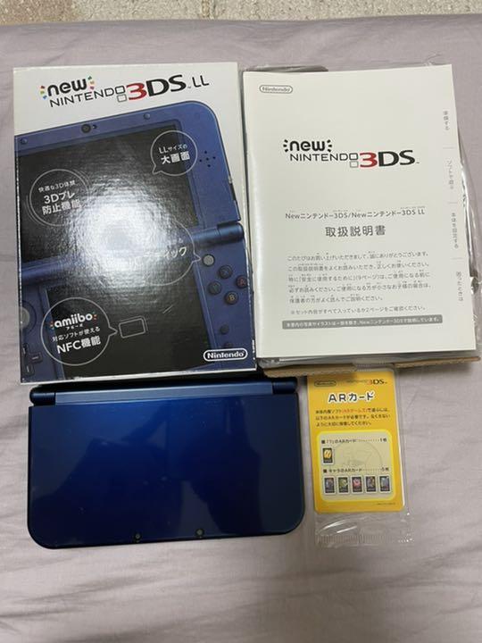 39%割引100%本物保証! Newニンテンドー3DS LL メタリックブルー クーポンで割引 本体と充電器 メタリックブルー LL Newニンテンドー3DS 携帯用ゲーム本体