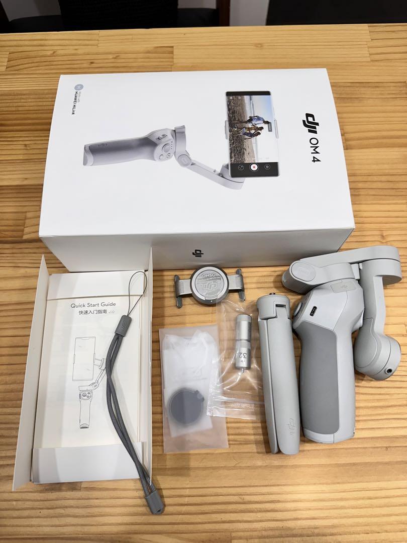 【箱付き】DJI OM4 ジンバル&三脚
