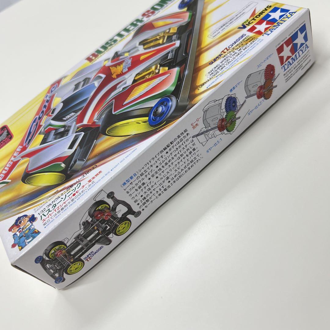 ミニ四駆　バスターソニック　ラップ保存　新品未開封品 未組立【絶版】タミヤ ミニ四駆 バスターソニック(196) - メルカリ