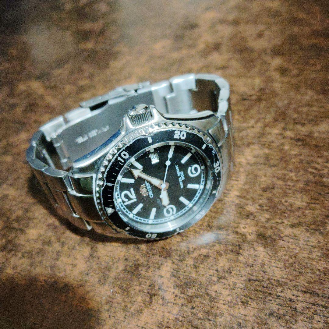 ORIENT ダイバークオーツ 電池交換済‼️UN7G-C00