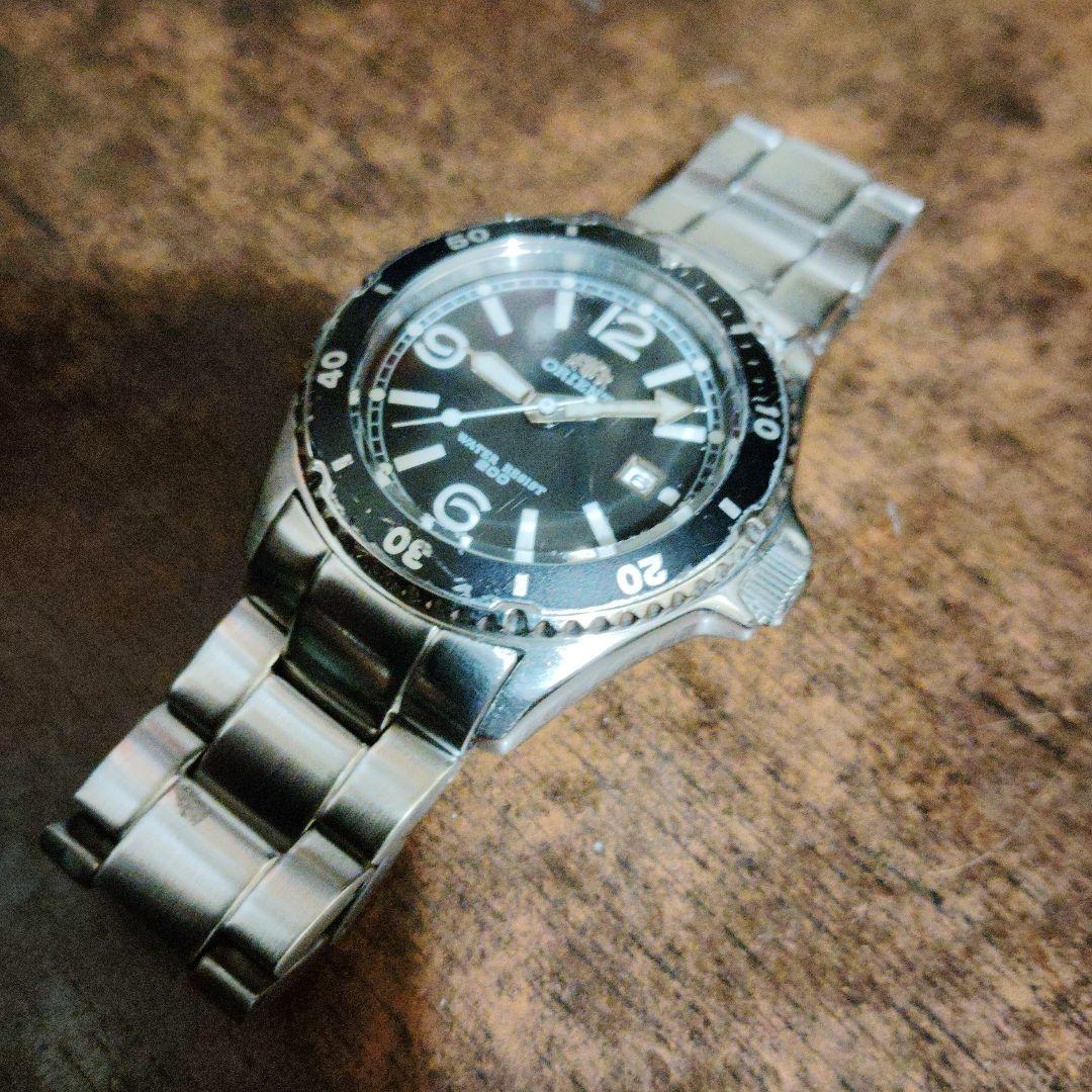 ORIENT ダイバークオーツ 電池交換済‼️UN7G-C00