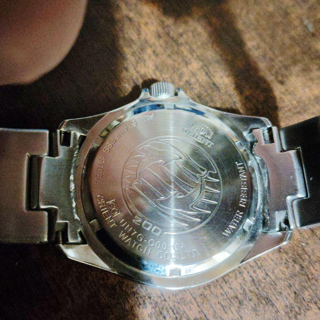 ORIENT ダイバークオーツ 電池交換済‼️UN7G-C00