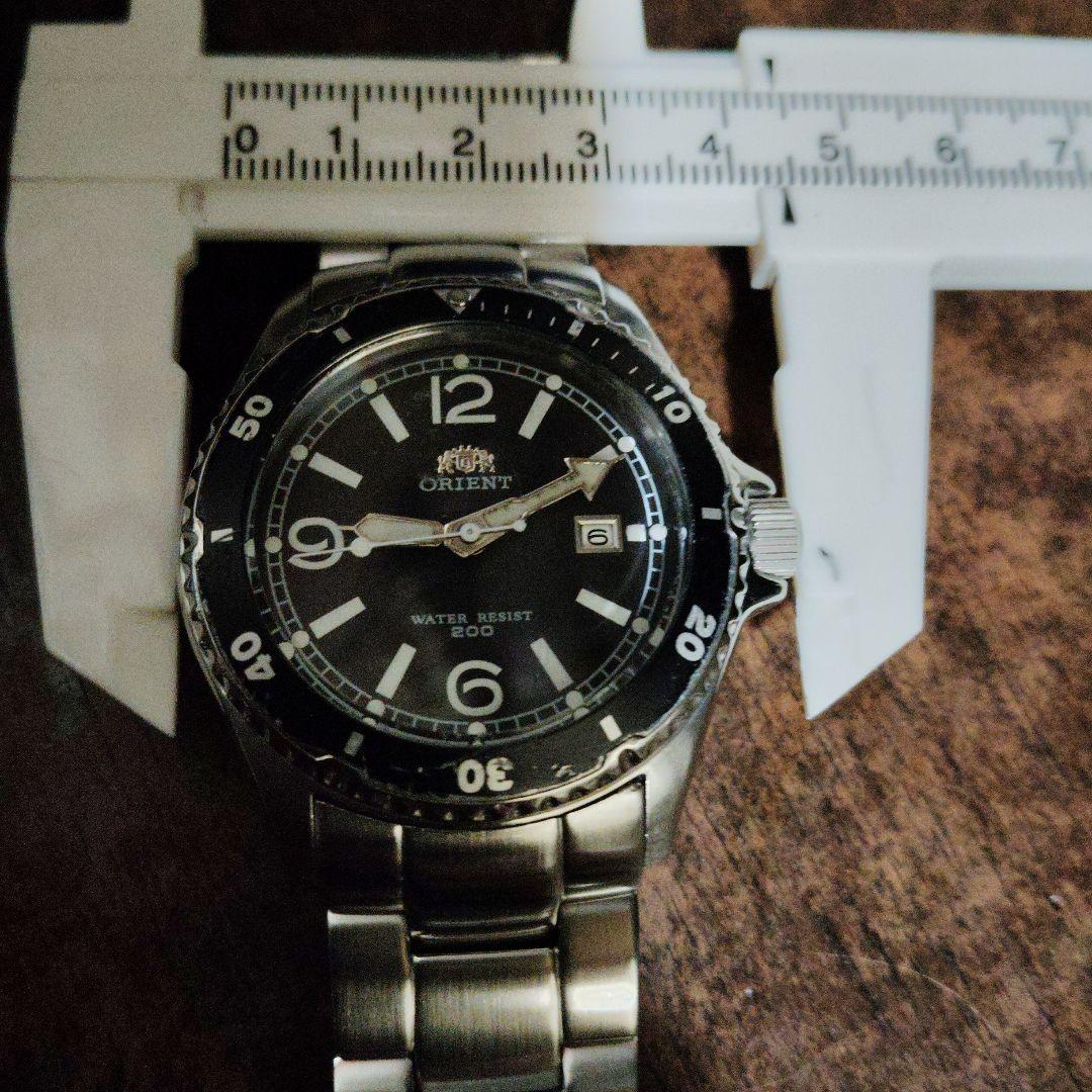 ORIENT ダイバークオーツ 電池交換済‼️UN7G-C00