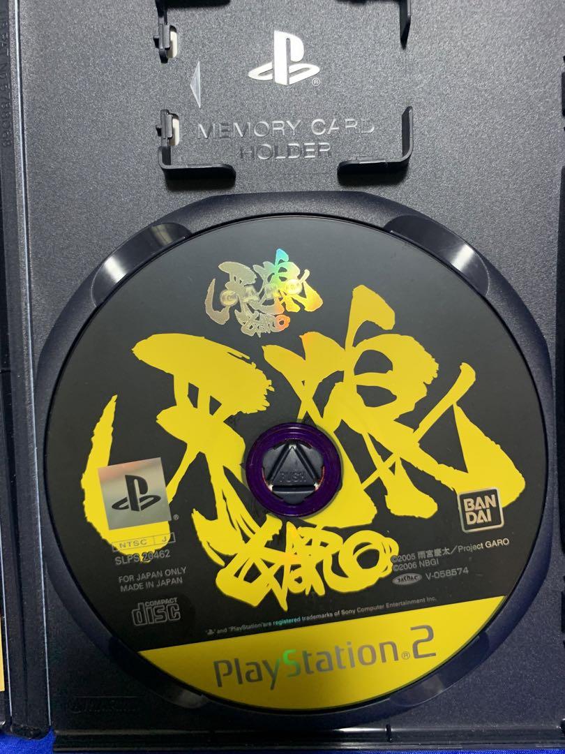 PS2 黄金騎士牙狼 GARO