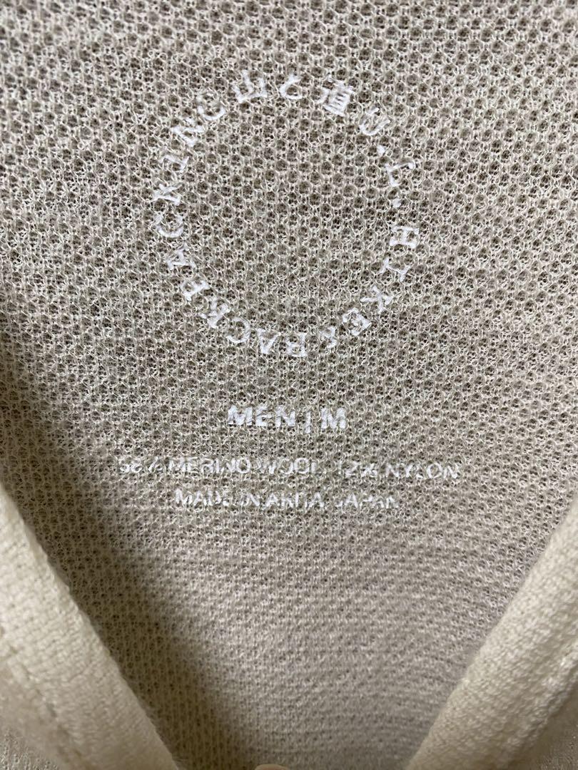山と道 DF Mesh Merino Sleeveless M アイボリー
