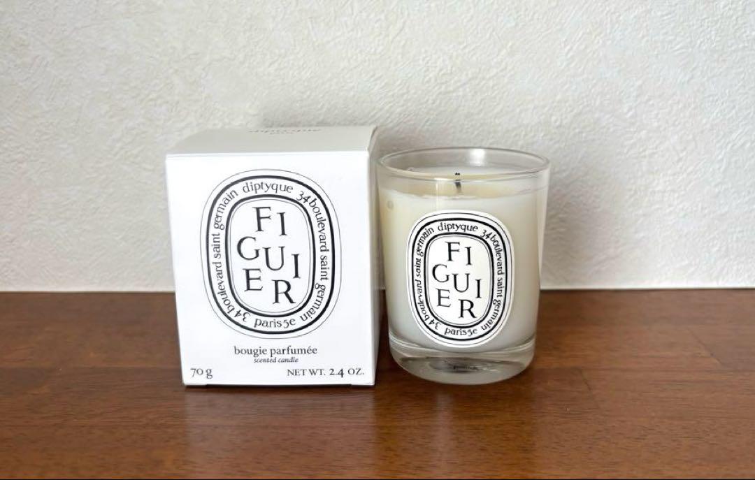 Diptyque ディプティック フィギエ70g×ミモザ 70gキャンドルセット