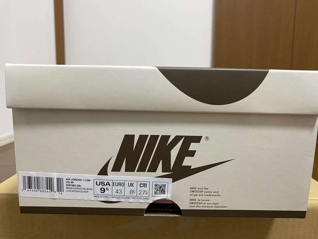 NIKE エアジョーダン 1 LOW OG SP メンズシューズ