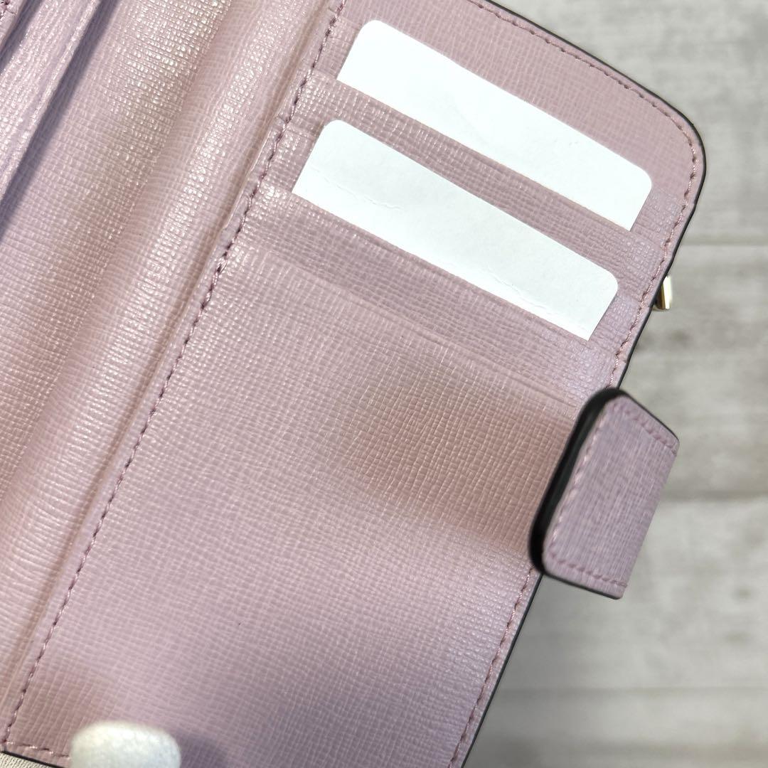 新品未使用　FURLA 二つ折り財布 バビロン ピンク