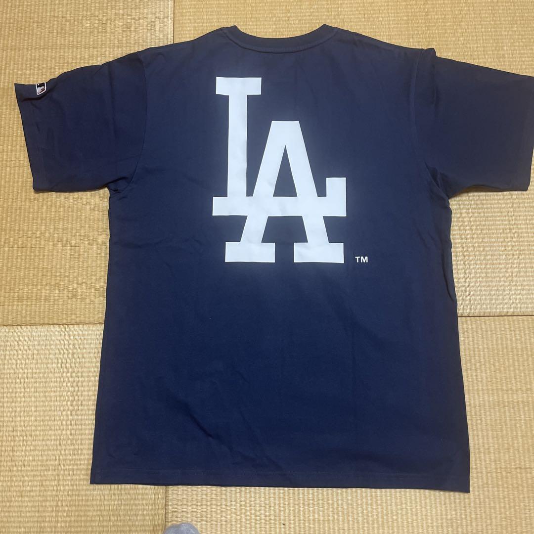 良質  F.C. Real Bristol LAロゴ Tシャツ ネイビー ウェア