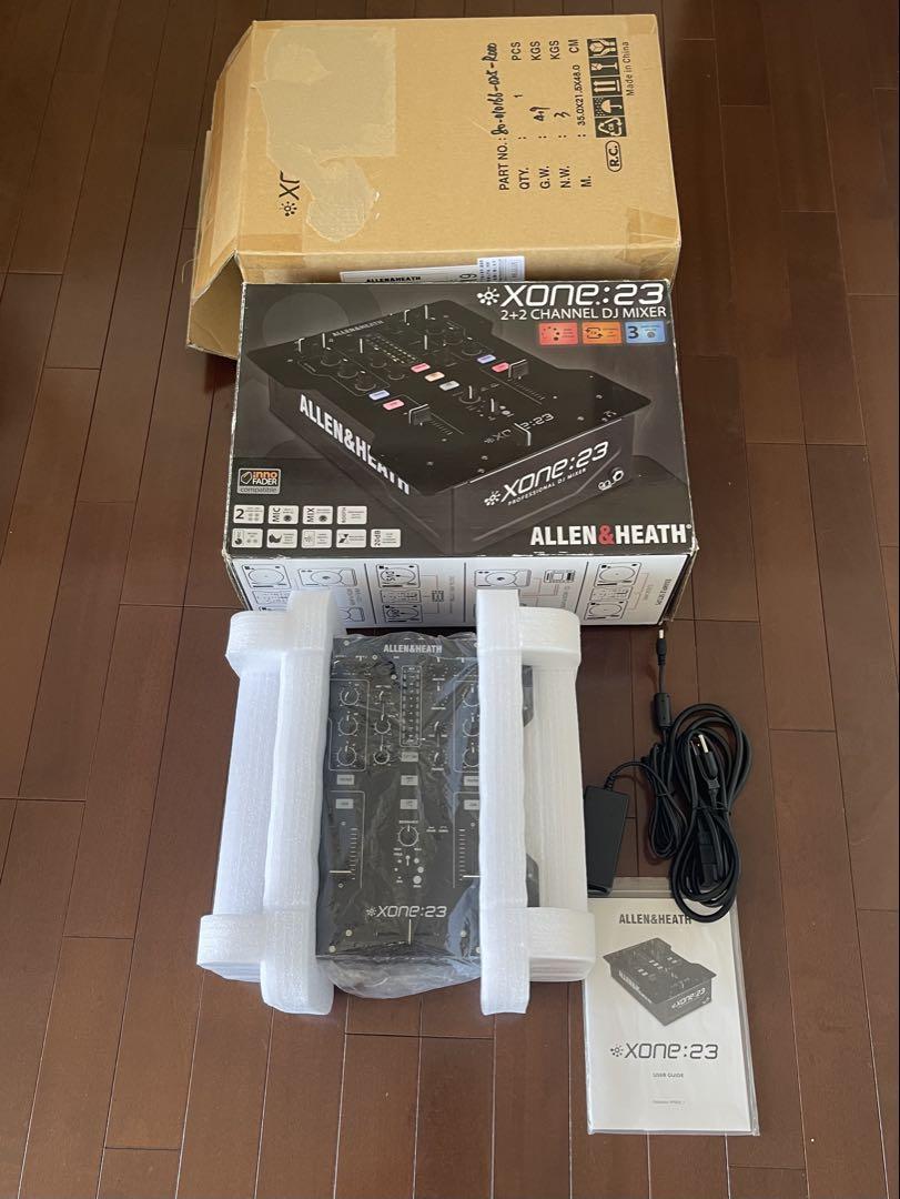 Allen & Heath XONE:23 DJミキサー 本体　取説　元箱あり