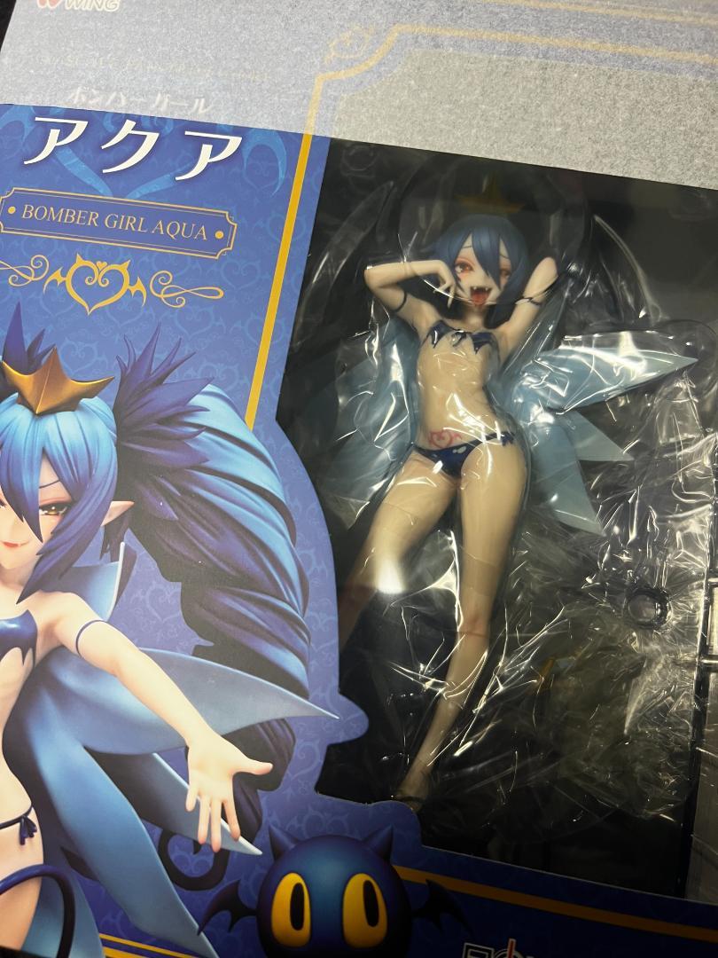 【新品未開封】ボンバーガール　アクア　フィギュア WING ウイング ボンバーガール アクア フィギュア 新品未開封