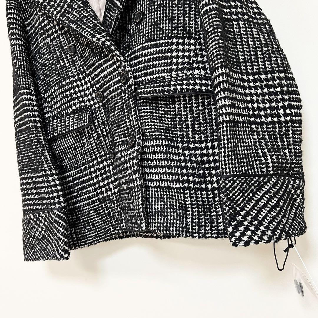 安価 ワタナベ Hemingway herlipto タグ付 Check ジャケット Tweed ジャケット・アウター