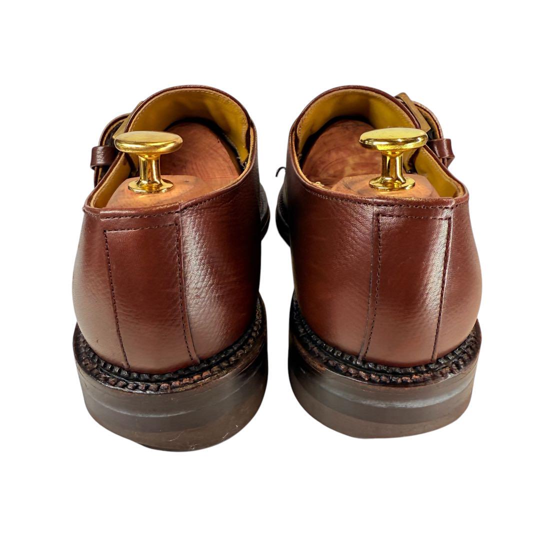 【美品】REGAL〈2321〉シングルモンク（25.5）革靴　シボレザー　EE
